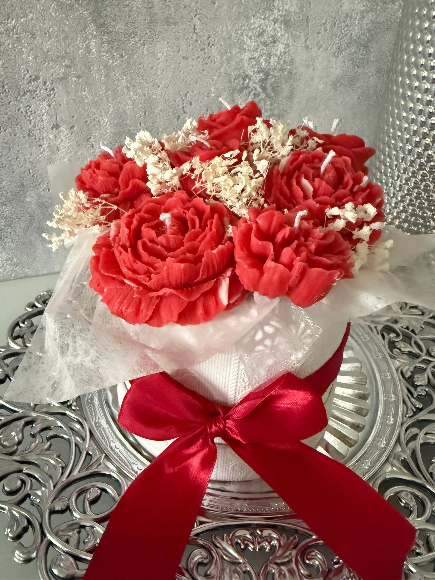 Blumen Bouquet Red Flower