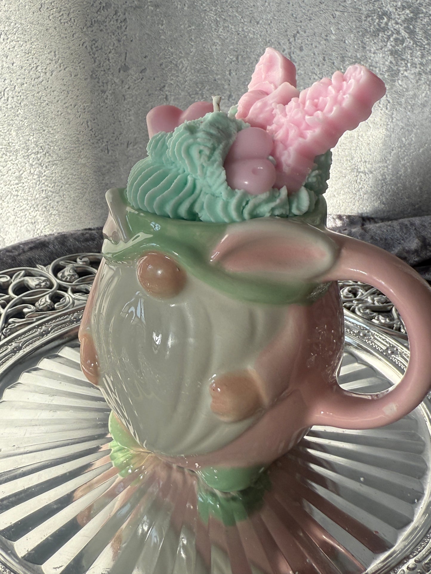 Wichtel Tassen Kerze