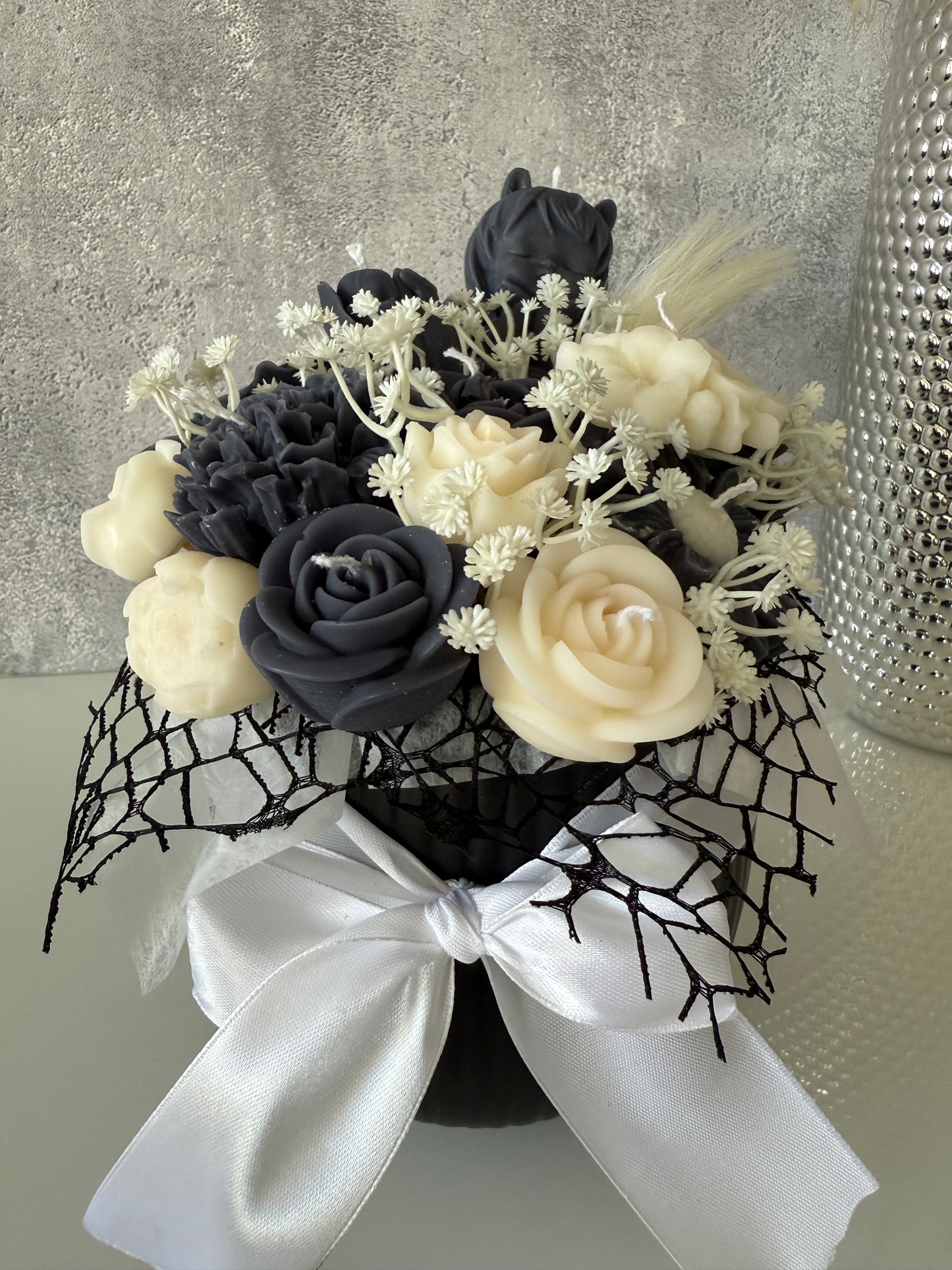 Blumen Bouquet Black & White