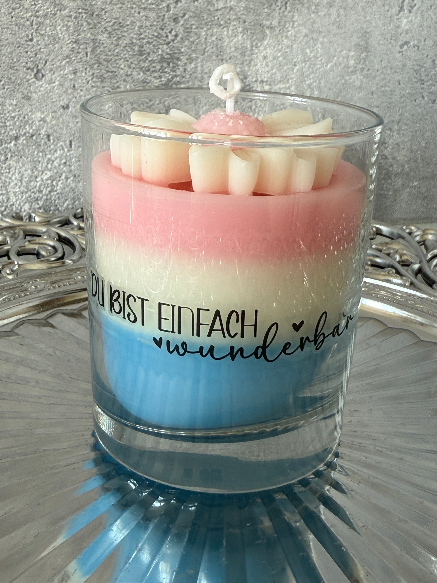 Sag' mit Kerze Rainbow