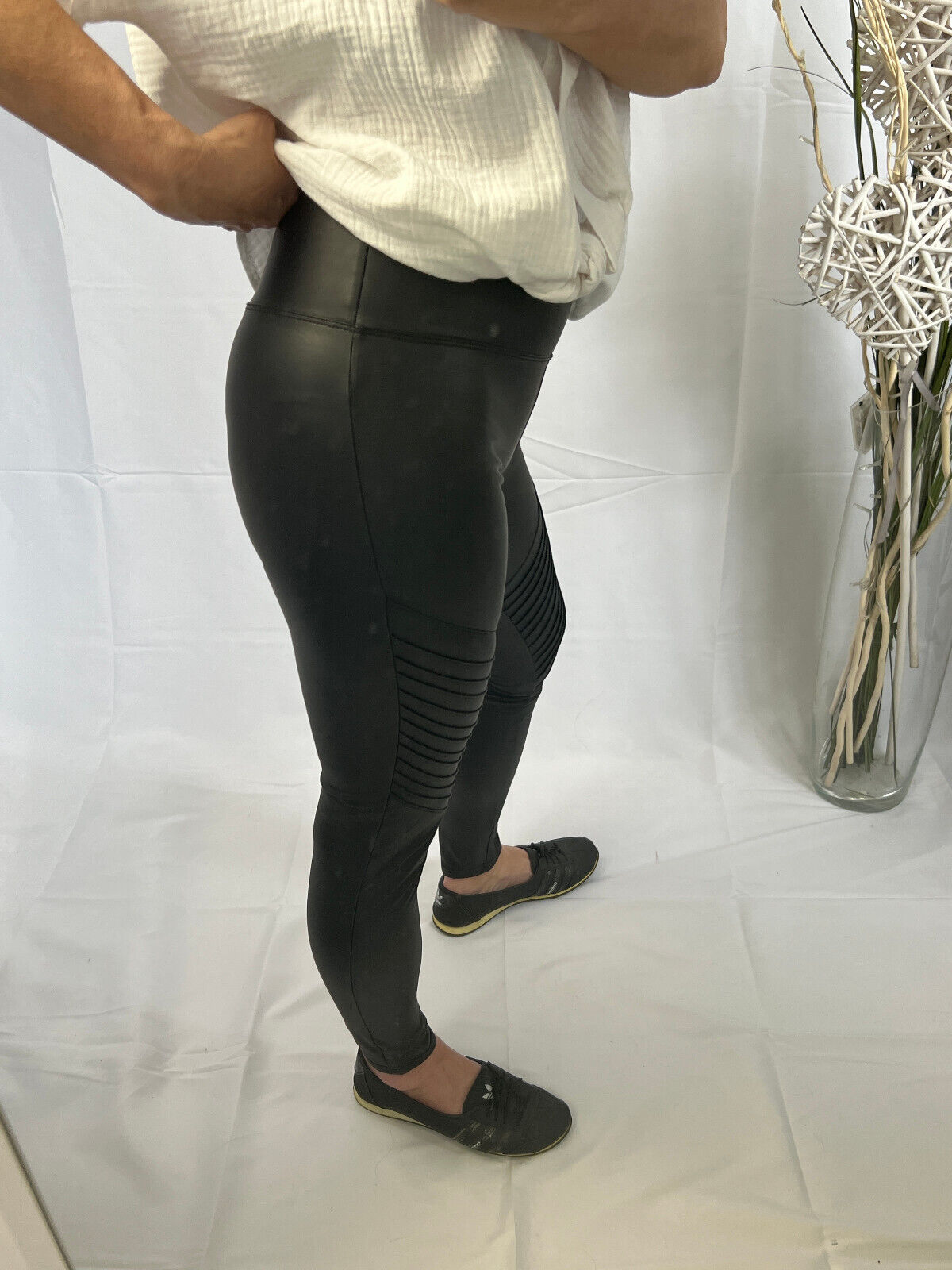 Lederleggings Biker