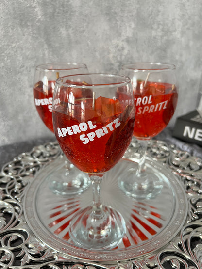 Aperol Spritz Candle