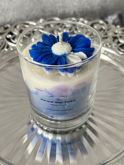 Marmor Flower Candle