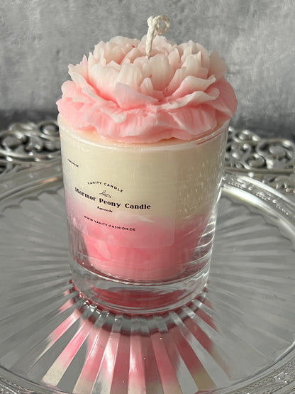 Marmor Peony Candle