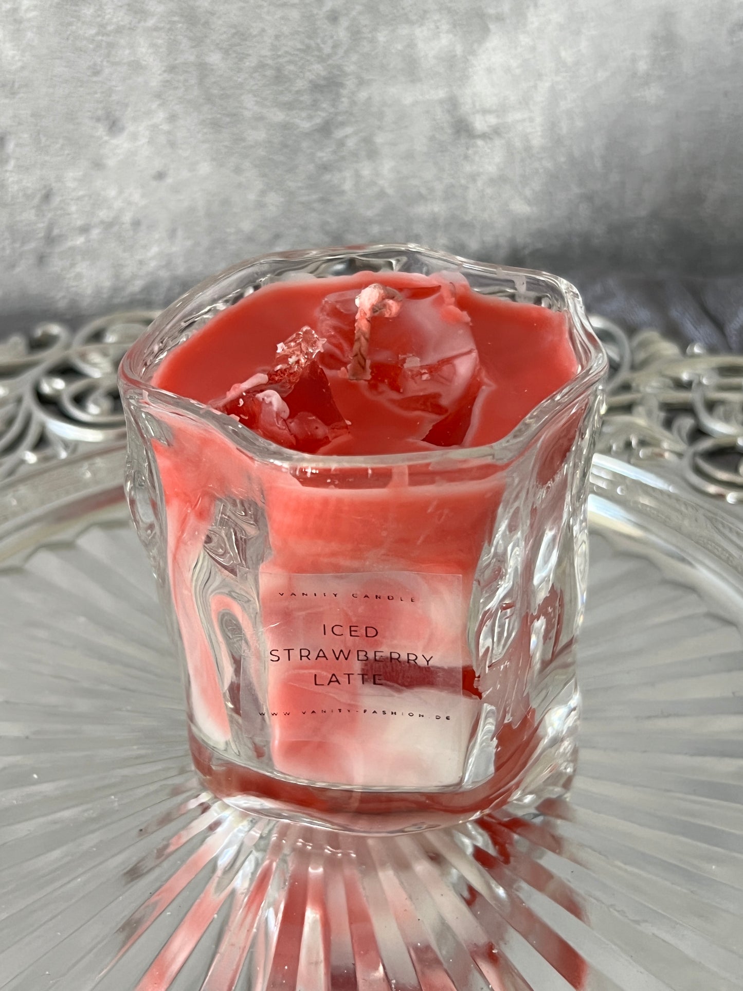 Iced Strawberry Latte