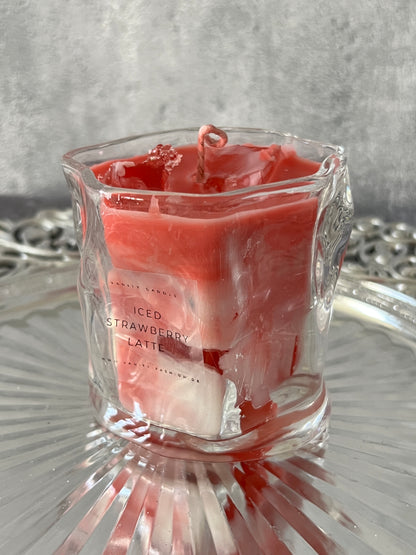 Iced Strawberry Latte