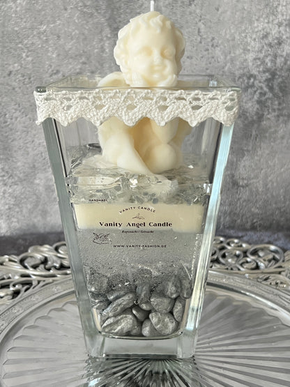 Vanity Angel Candle weiß