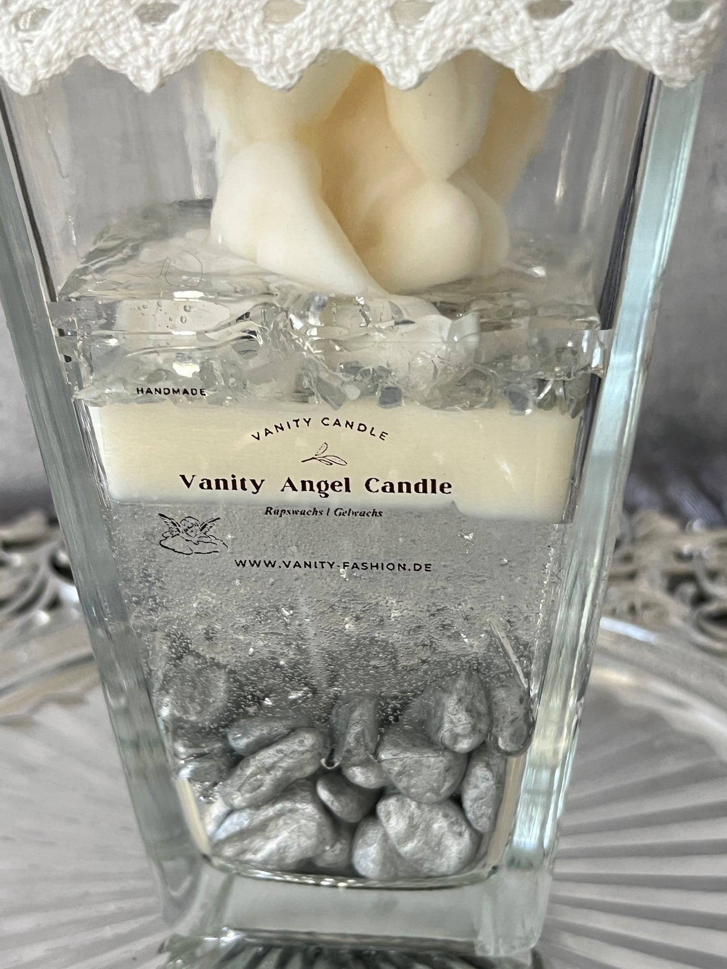 Vanity Angel Candle weiß