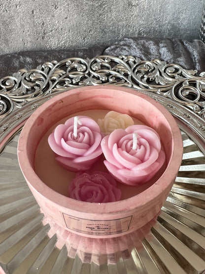 Kleiner Marmor Kerzenschale