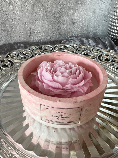 Kleiner Marmor Kerzenschale