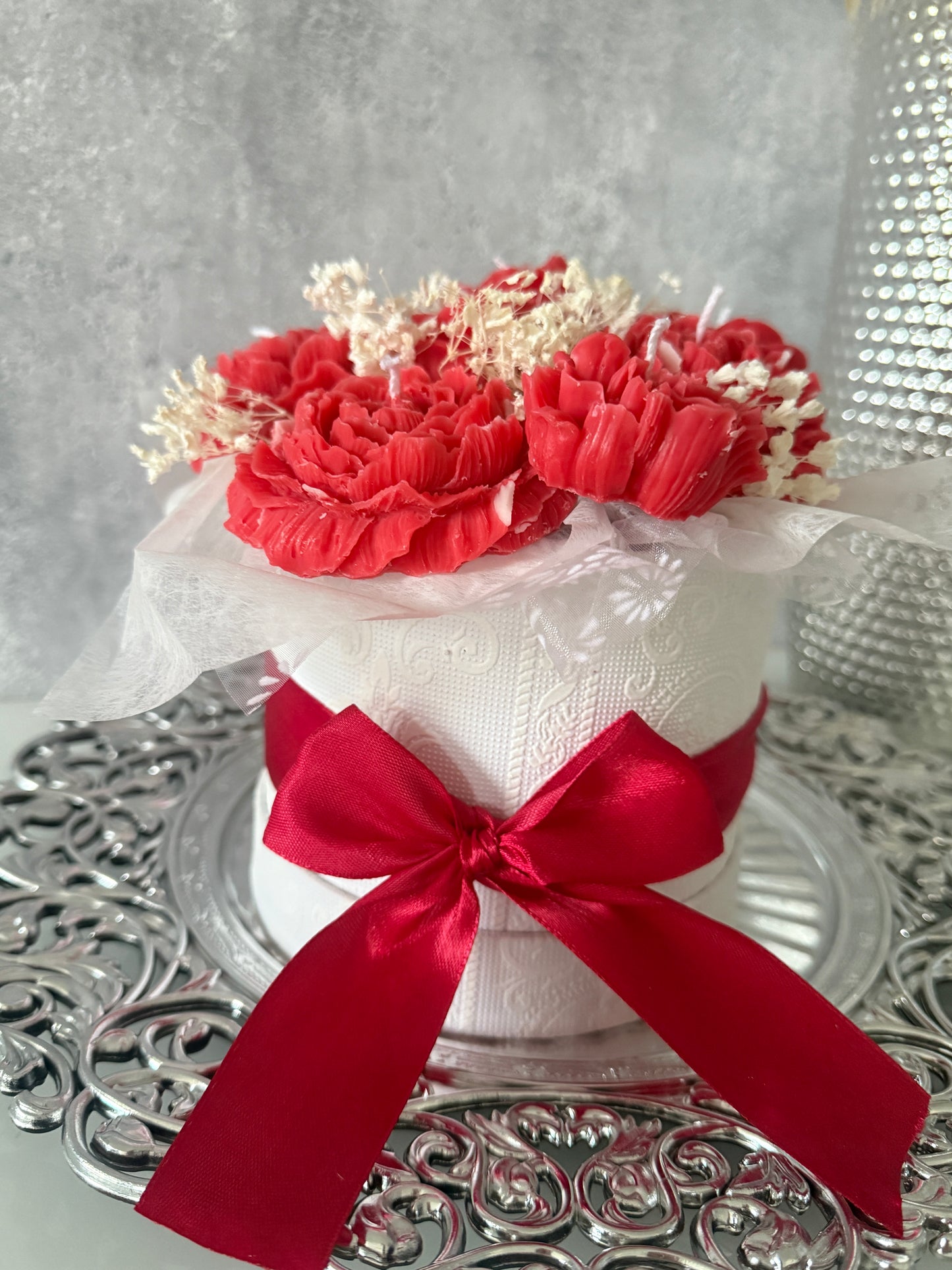 Blumen Bouquet Red Flower