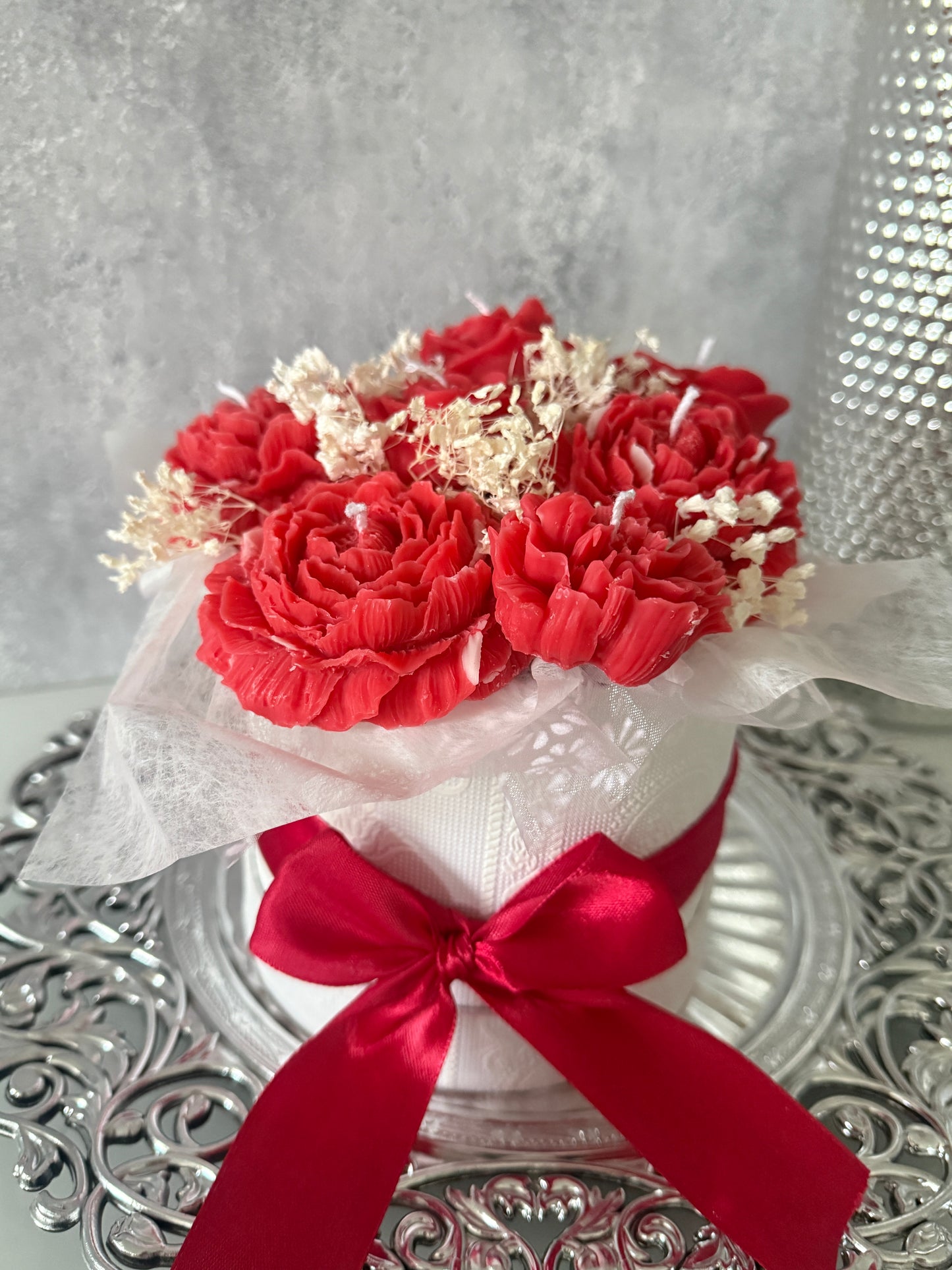 Blumen Bouquet Red Flower