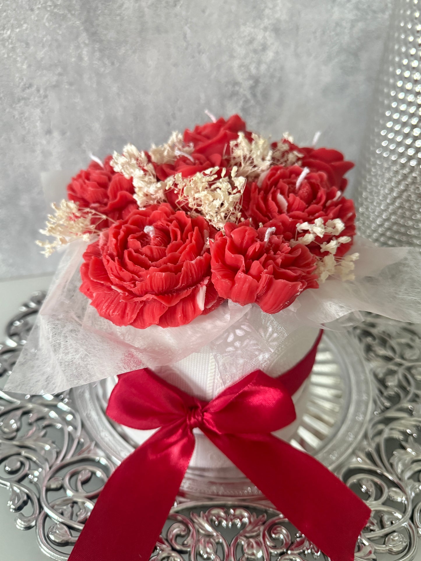 Blumen Bouquet Red Flower