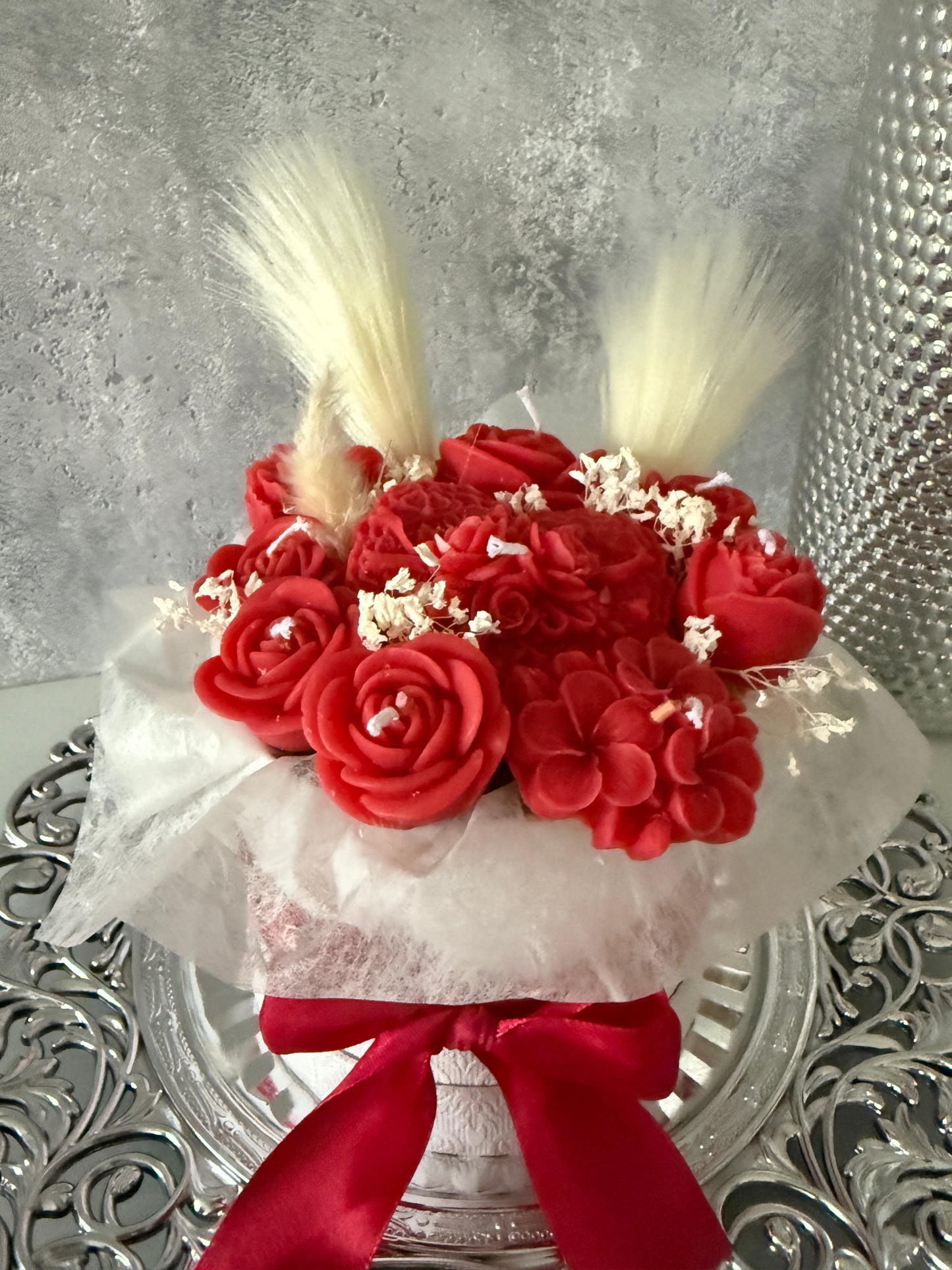 Blumen Bouquet Red Roses