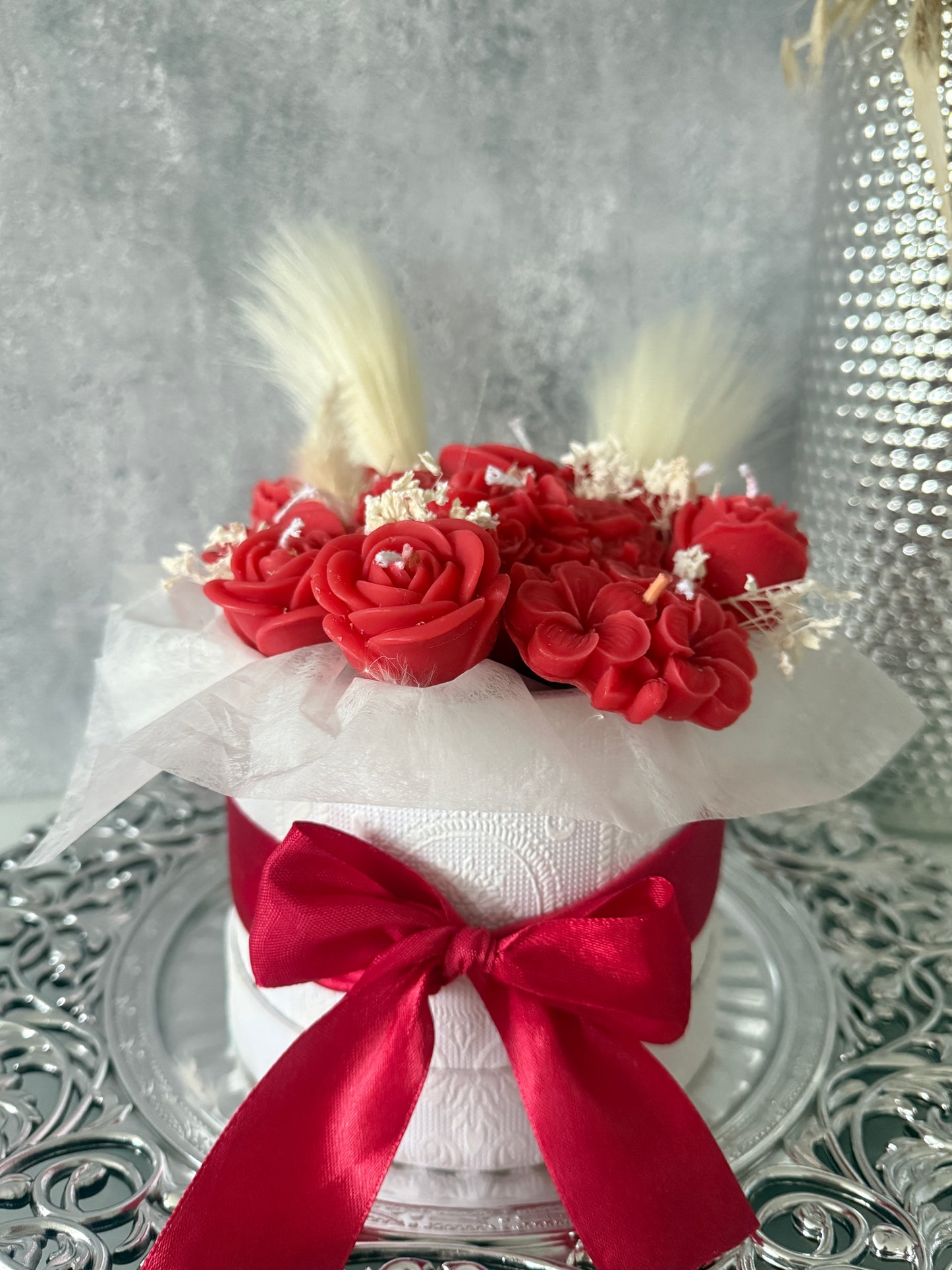Blumen Bouquet Red Roses