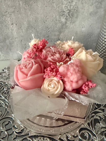 Blumen Bouquet Rosa Flower Box