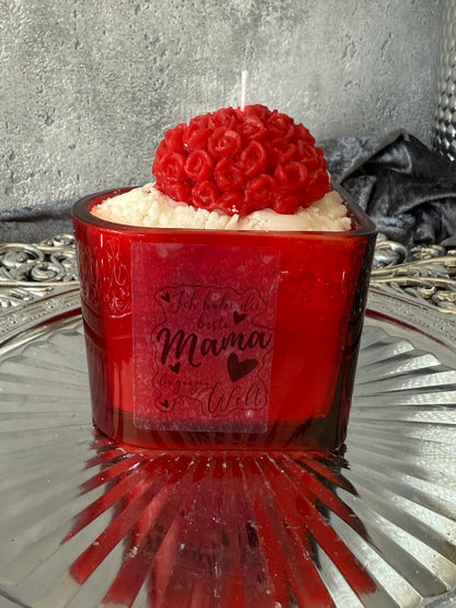 Sag' mit Kerze red Collection