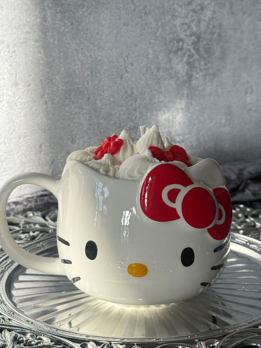 Hello Kitty Tassen Kerze