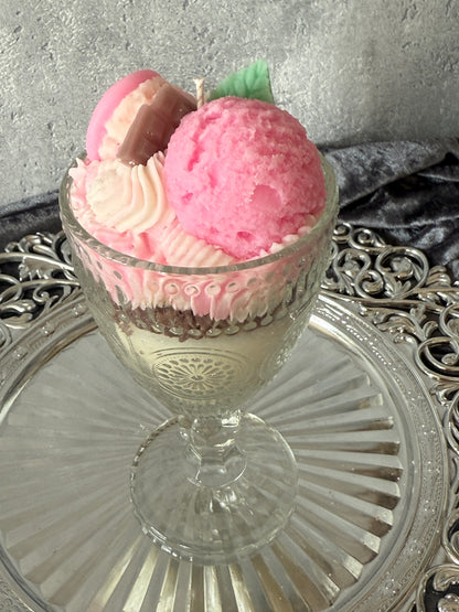Früchtebecher Kerze