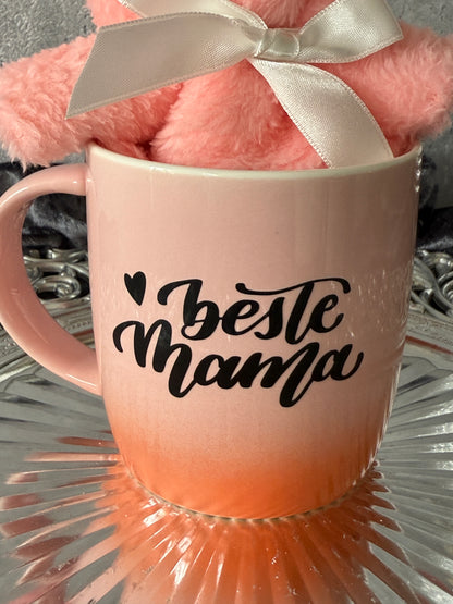 Tasse Best Mama mit Teddy