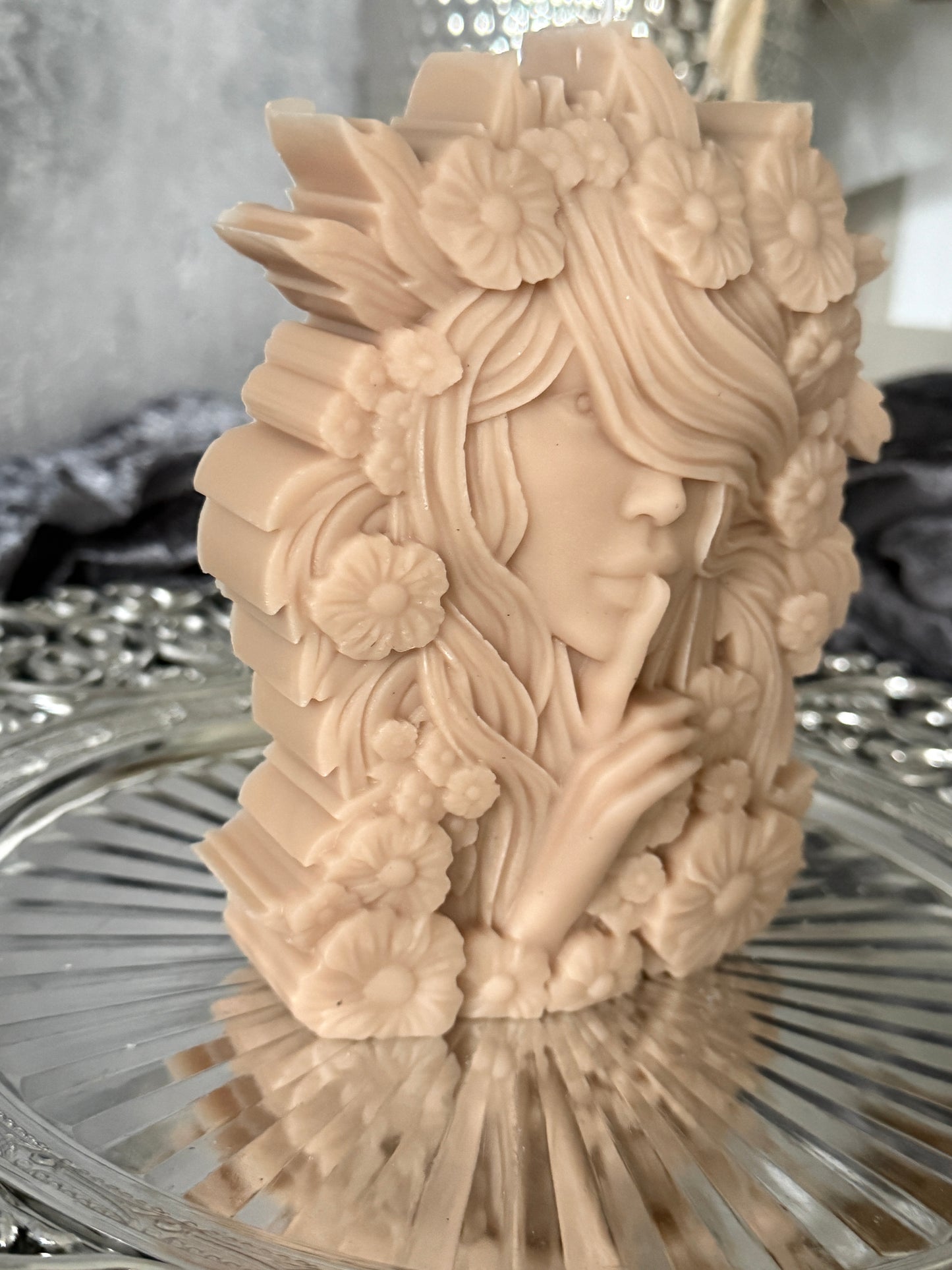 Blumen Mädchen Psst