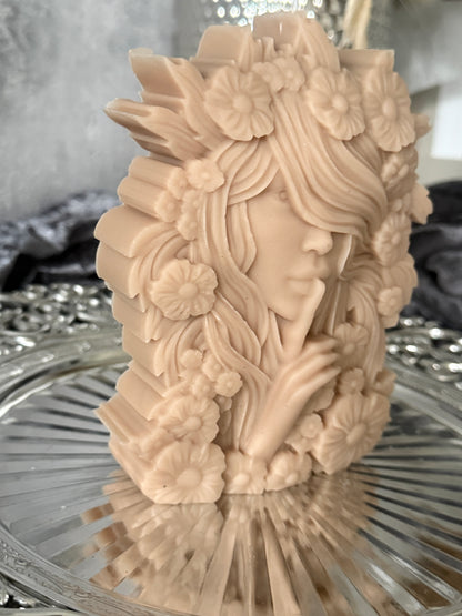 Blumen Mädchen Psst