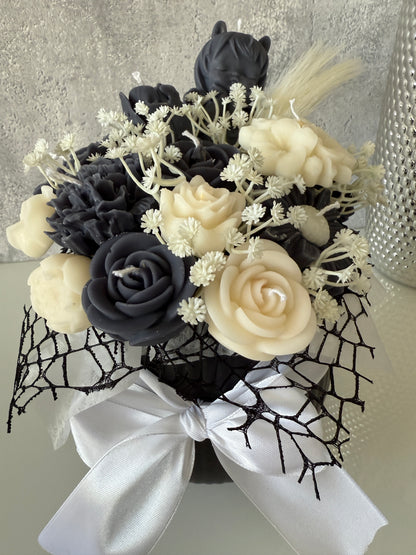 Blumen Bouquet Black & White