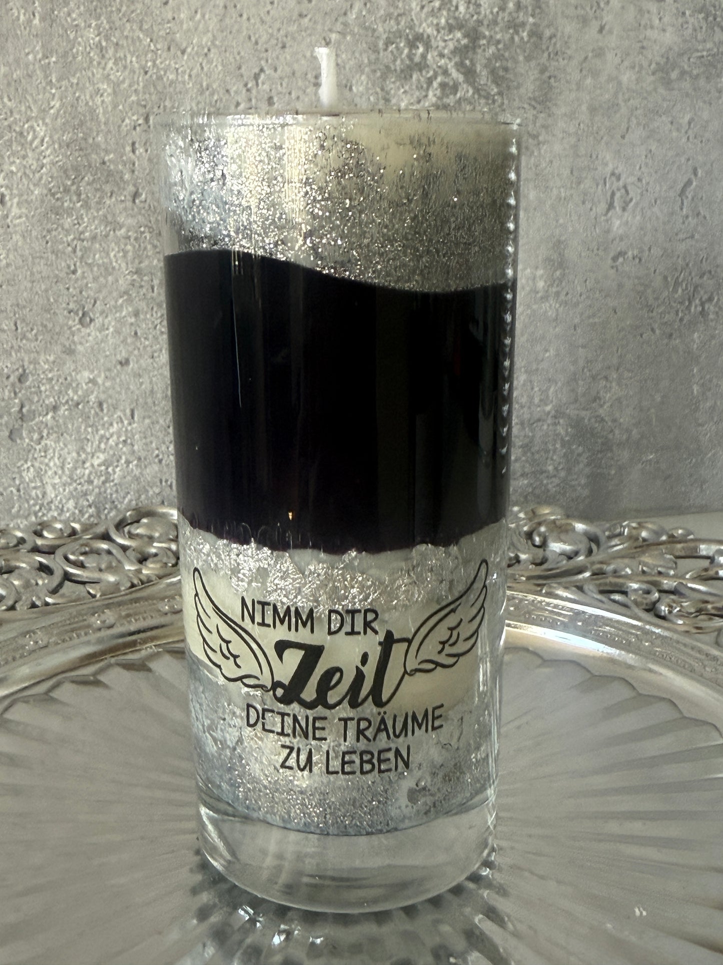 Sag' mit Kerze black Collection
