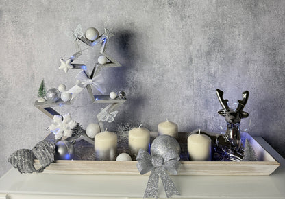 Adventskranz Rentier