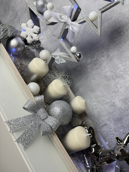 Adventskranz Rentier