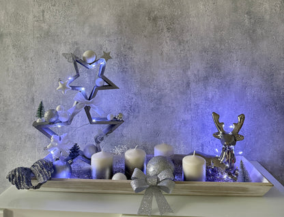 Adventskranz Rentier