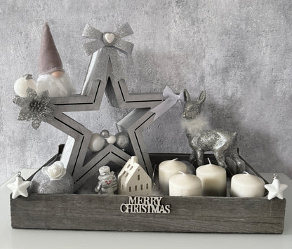 Adventskranz Stern Wichtel