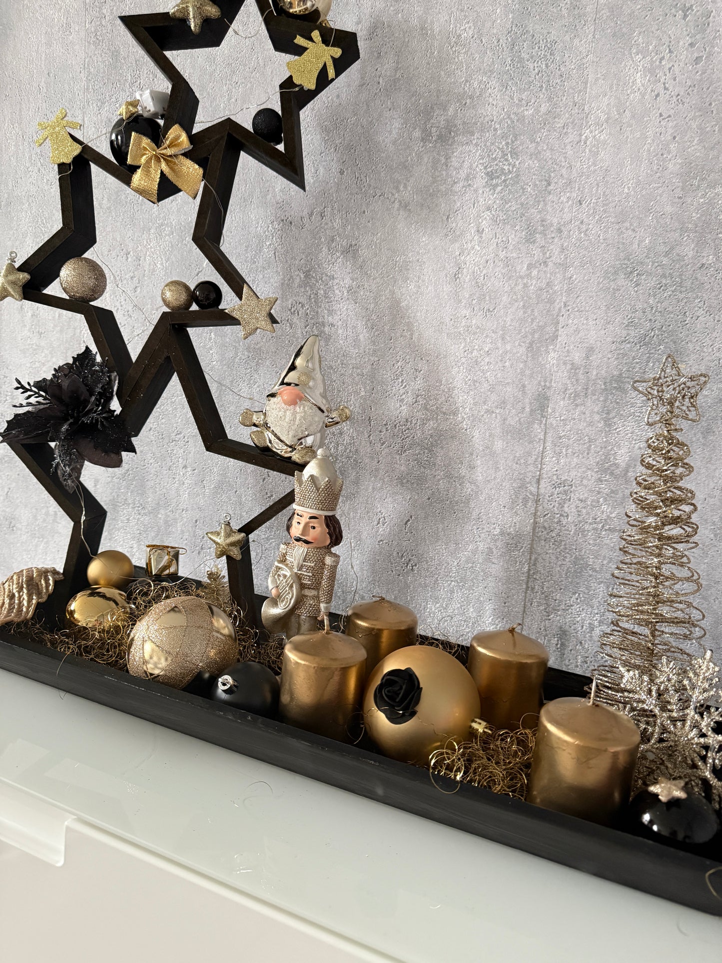 Adventskranz Nussknacker