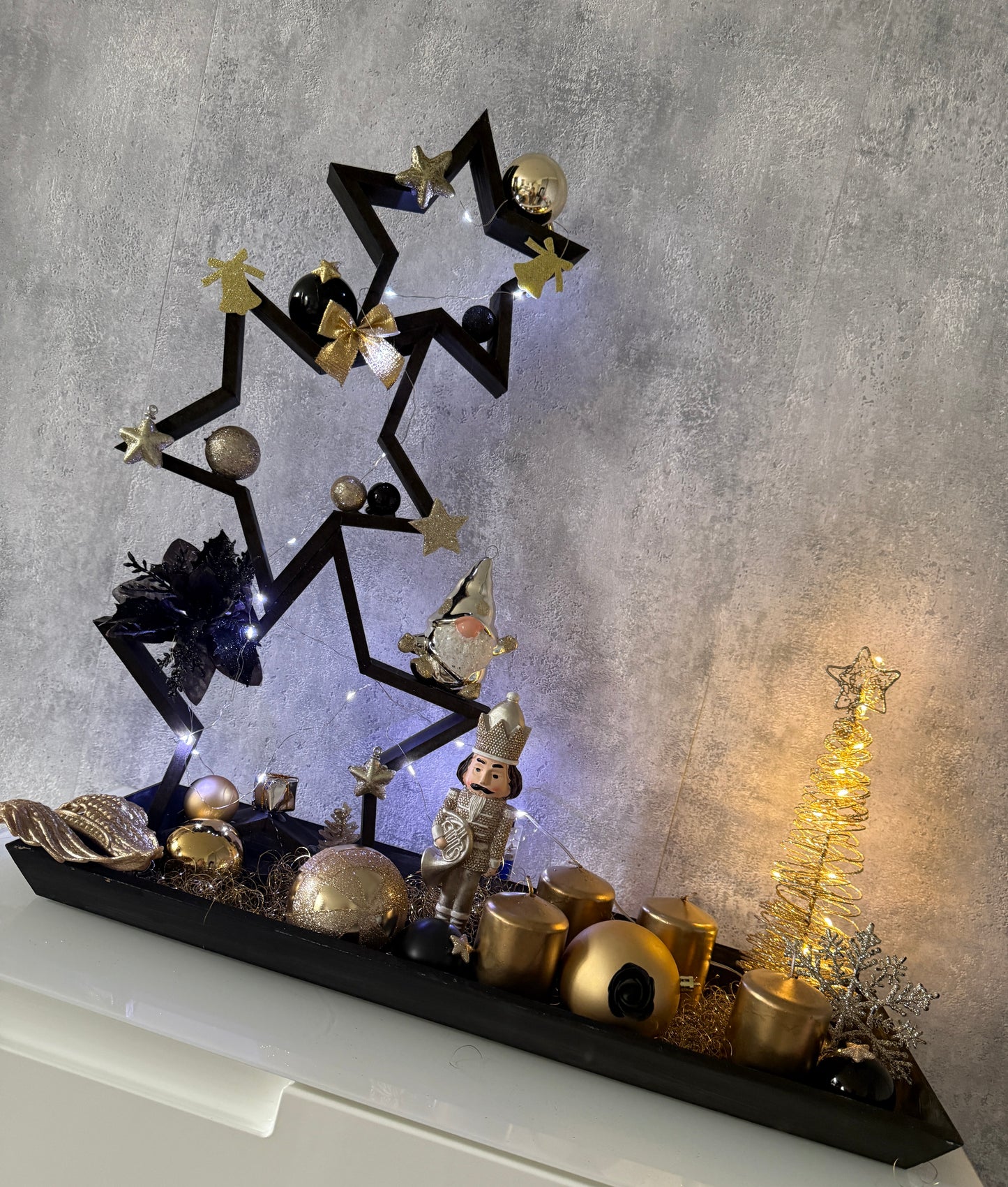 Adventskranz Nussknacker