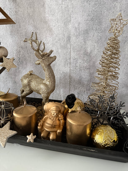 Adventskranz Rentier