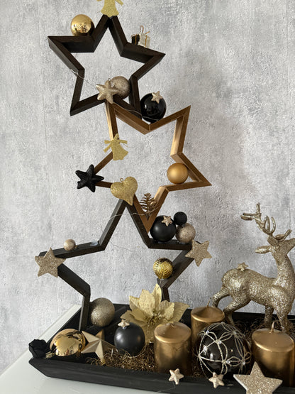 Adventskranz Rentier