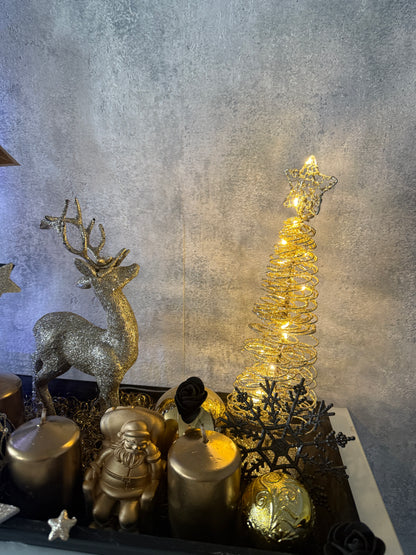 Adventskranz Rentier