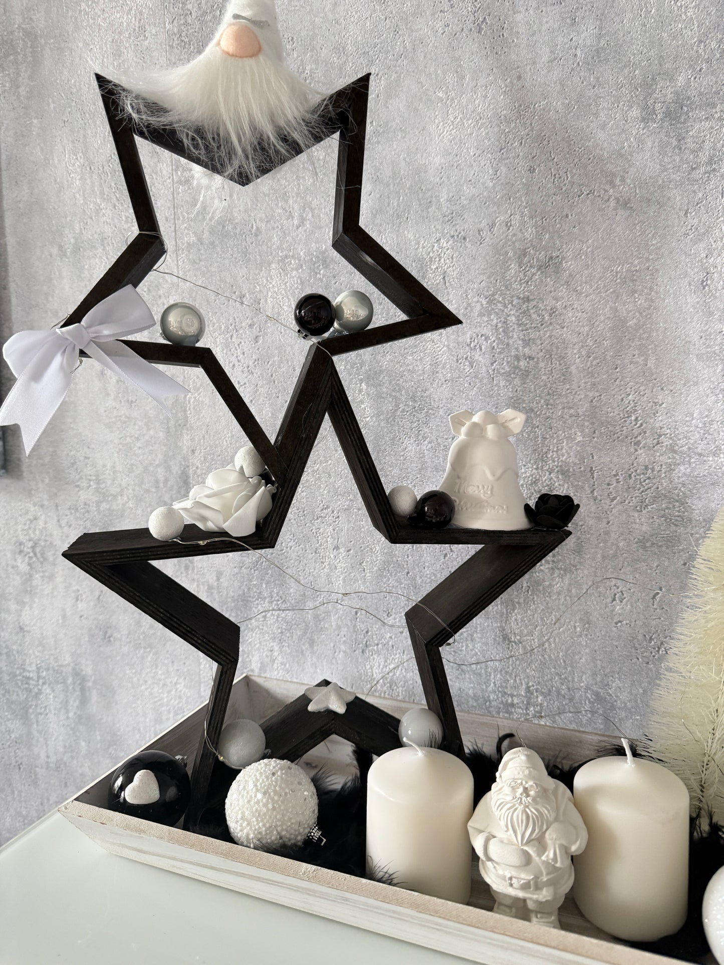 Adventskranz Rentier