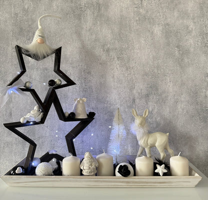 Adventskranz Rentier