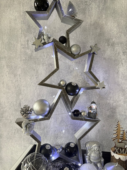 Adventskranz Glitzer