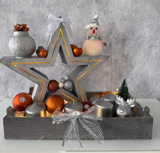 Adventskranz Leuchtstern