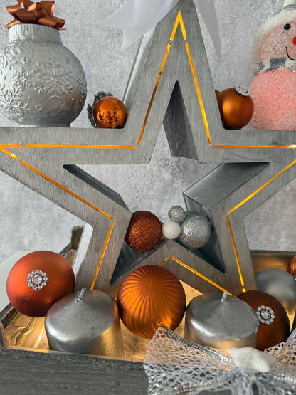 Adventskranz Leuchtstern