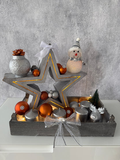 Adventskranz Leuchtstern