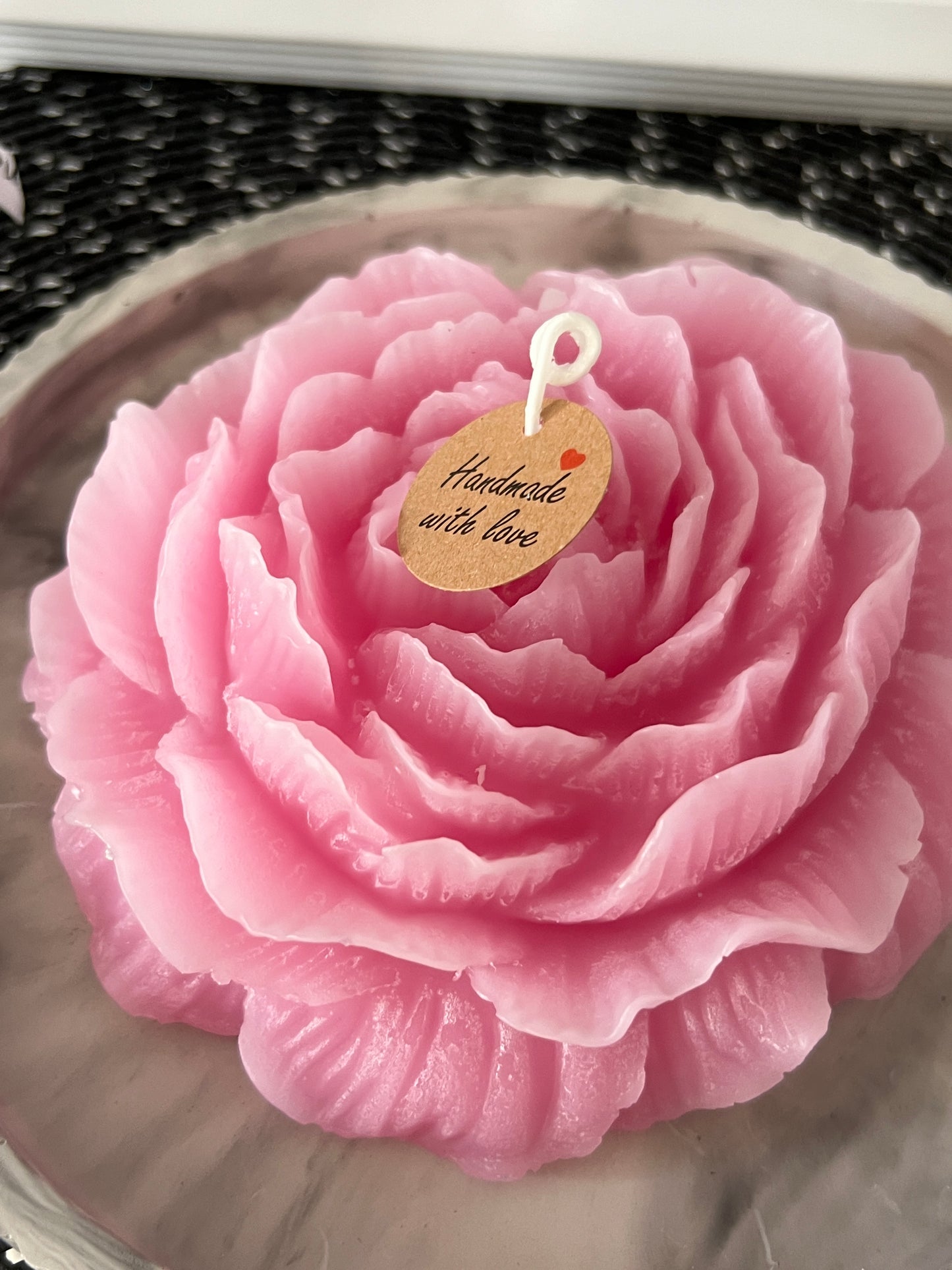 XXL Pfingstrose Kerze