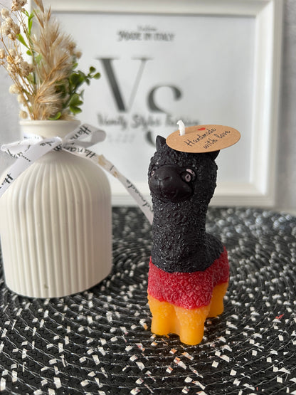 Süsse Alpaka Kerzen