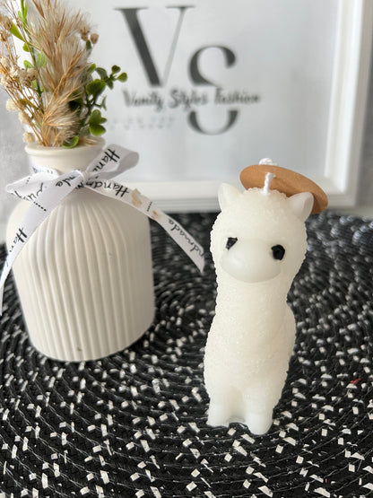 Süsse Alpaka Kerzen