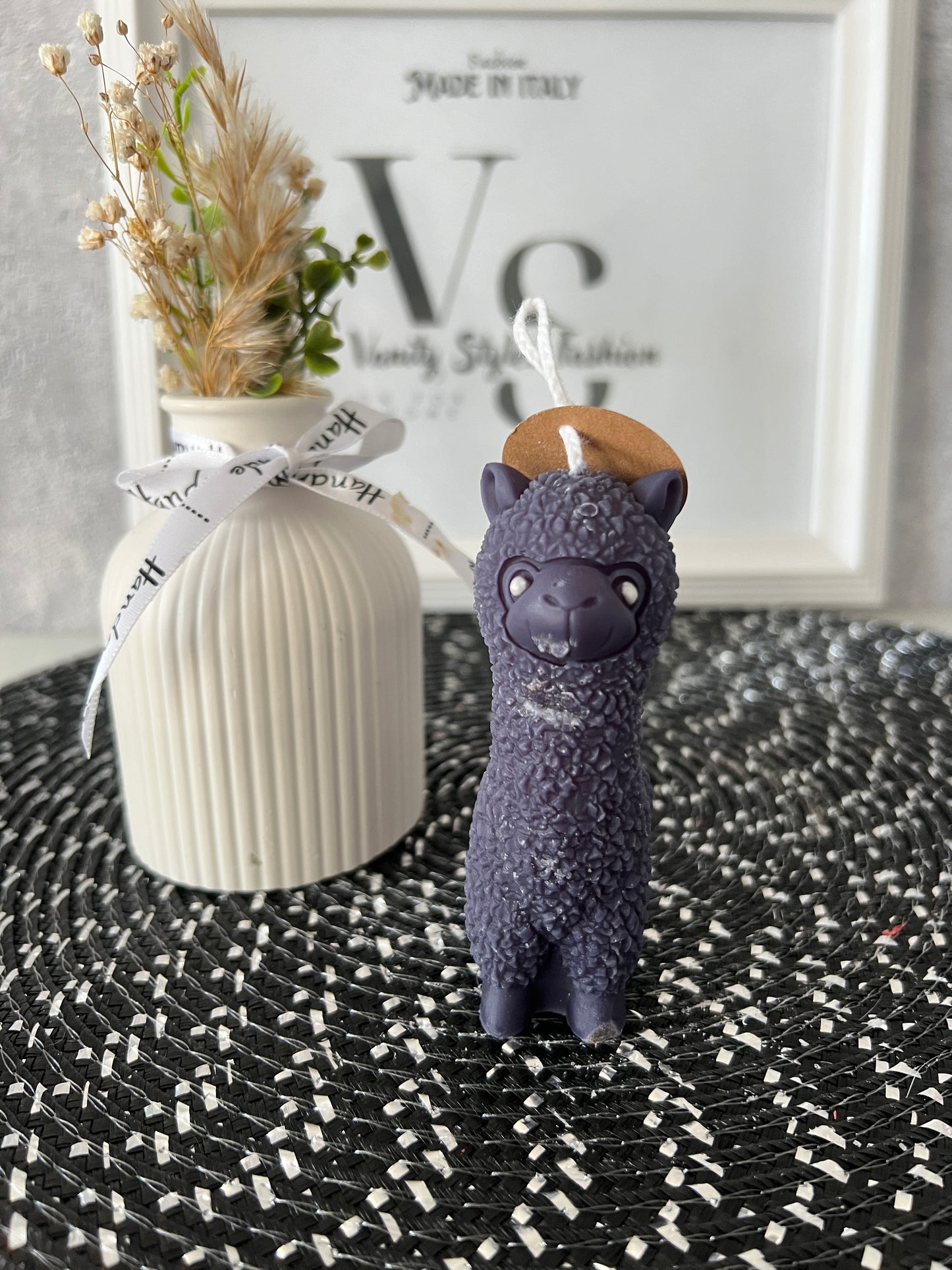 Süsse Alpaka Kerzen