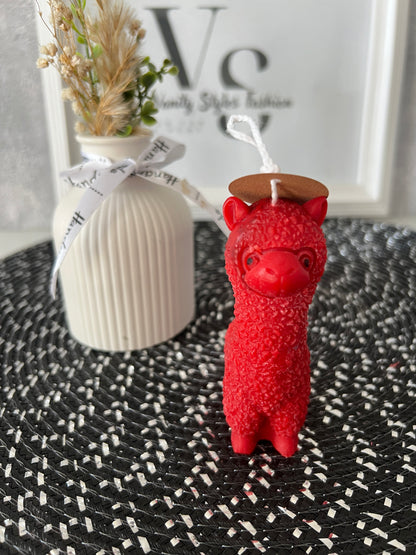 Süsse Alpaka Kerzen