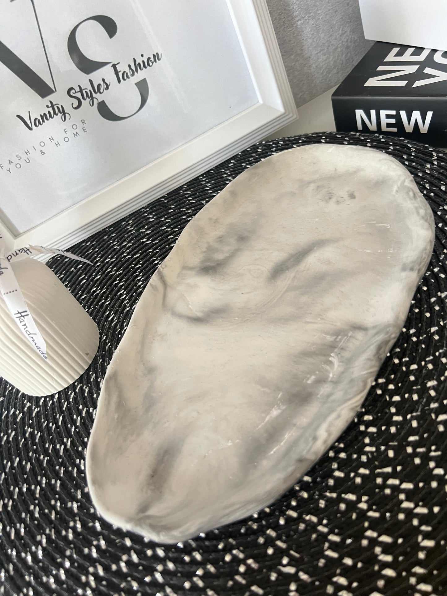 Keramik Tablett oval