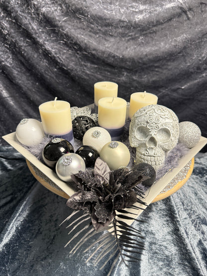 Adventskranz Totenkopf